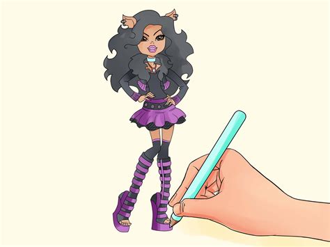 easy to draw monster high